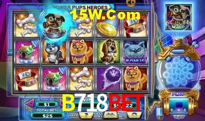 Biblioteca de slots populares na B718Bet